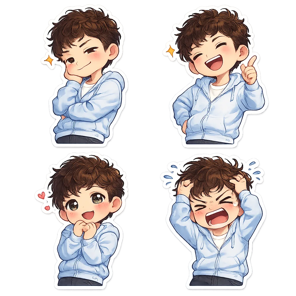 Image to Image Generator · Emoji · Chibi Emoji Stickers