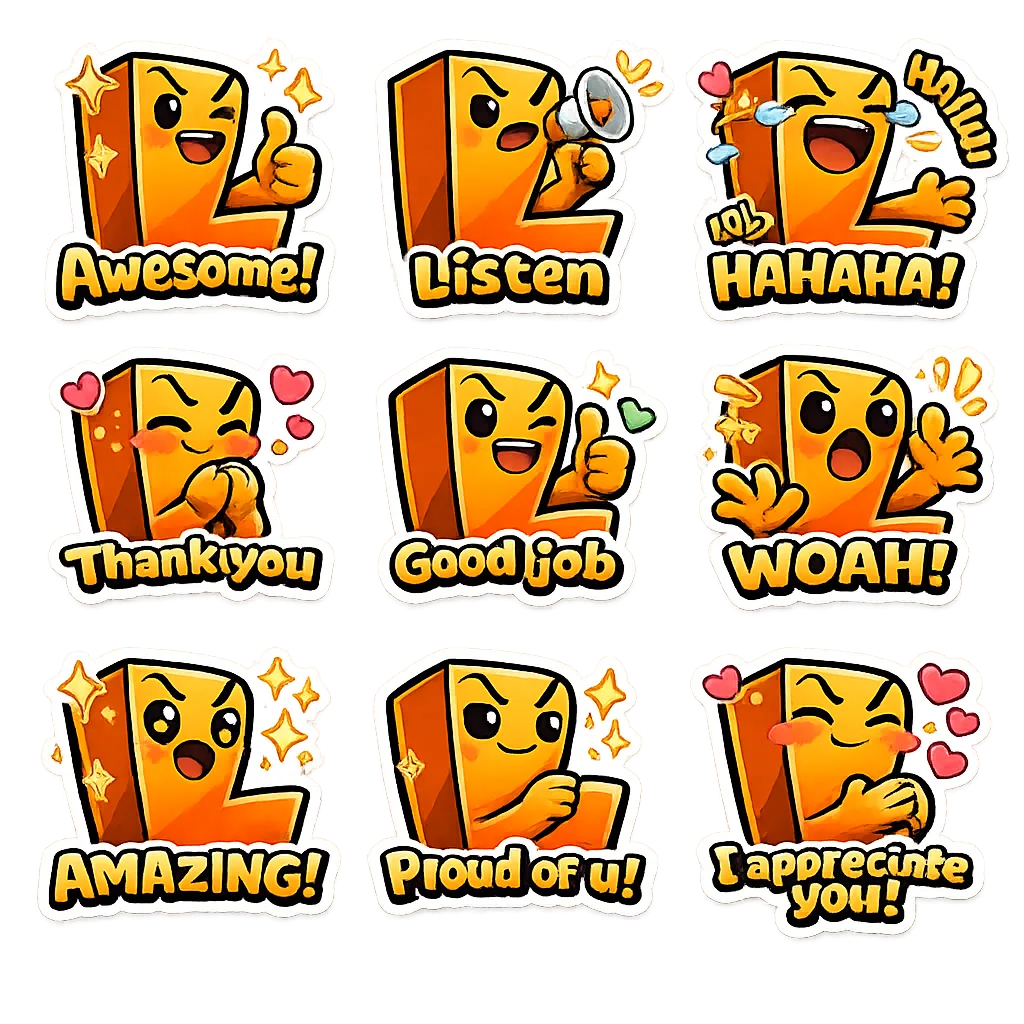 Image to Image Generator · Emoji · Emoji+Word Collection: Set 1