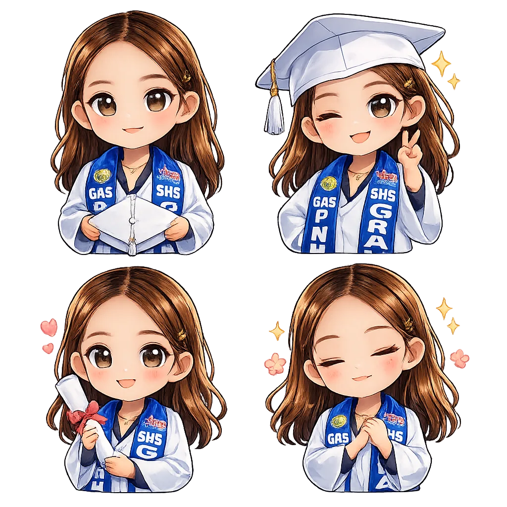 مولد صورة إلى صورة · تشيبي · ملصق تشيبي واحد