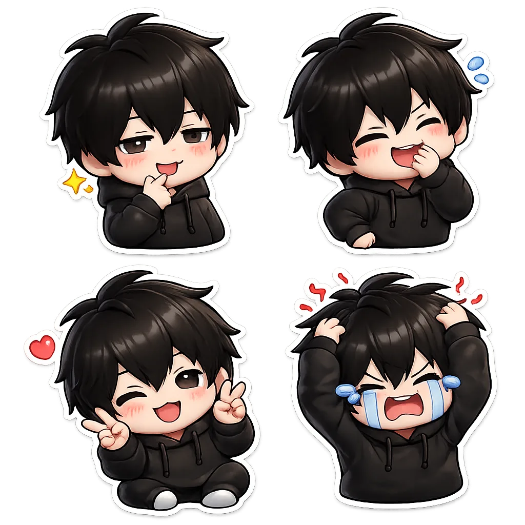 Image to Image Generator · Emoji · Chibi 3D Emoji Stickers