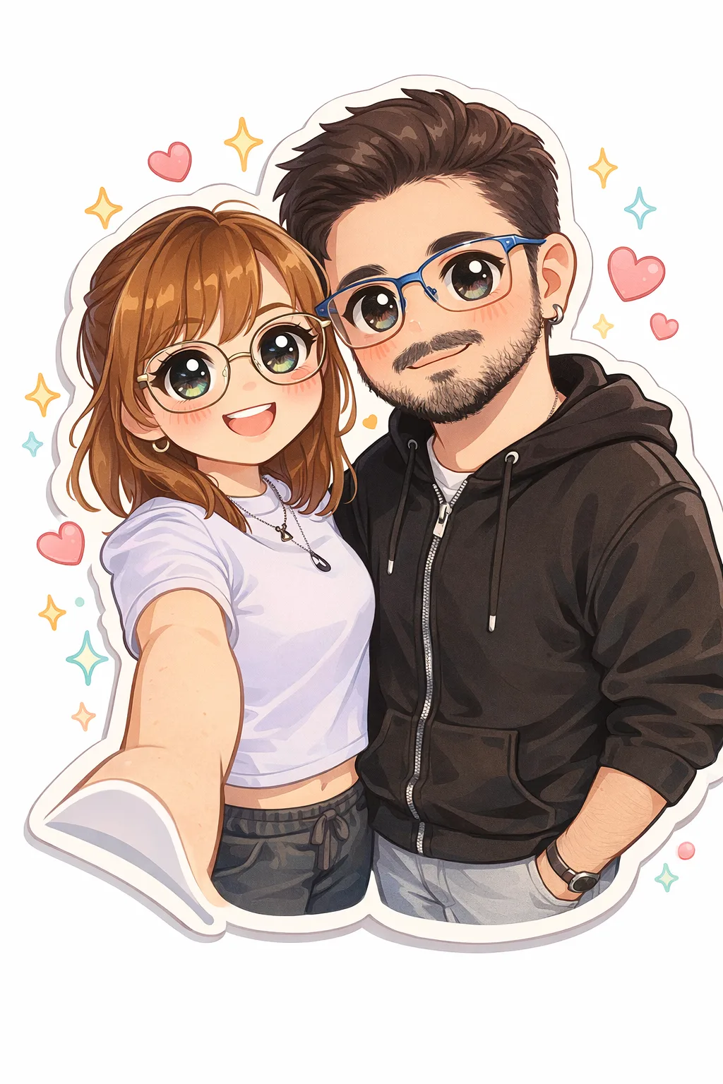 Image to Image Generator · Chibi · Chibi Handdrawn Sticker