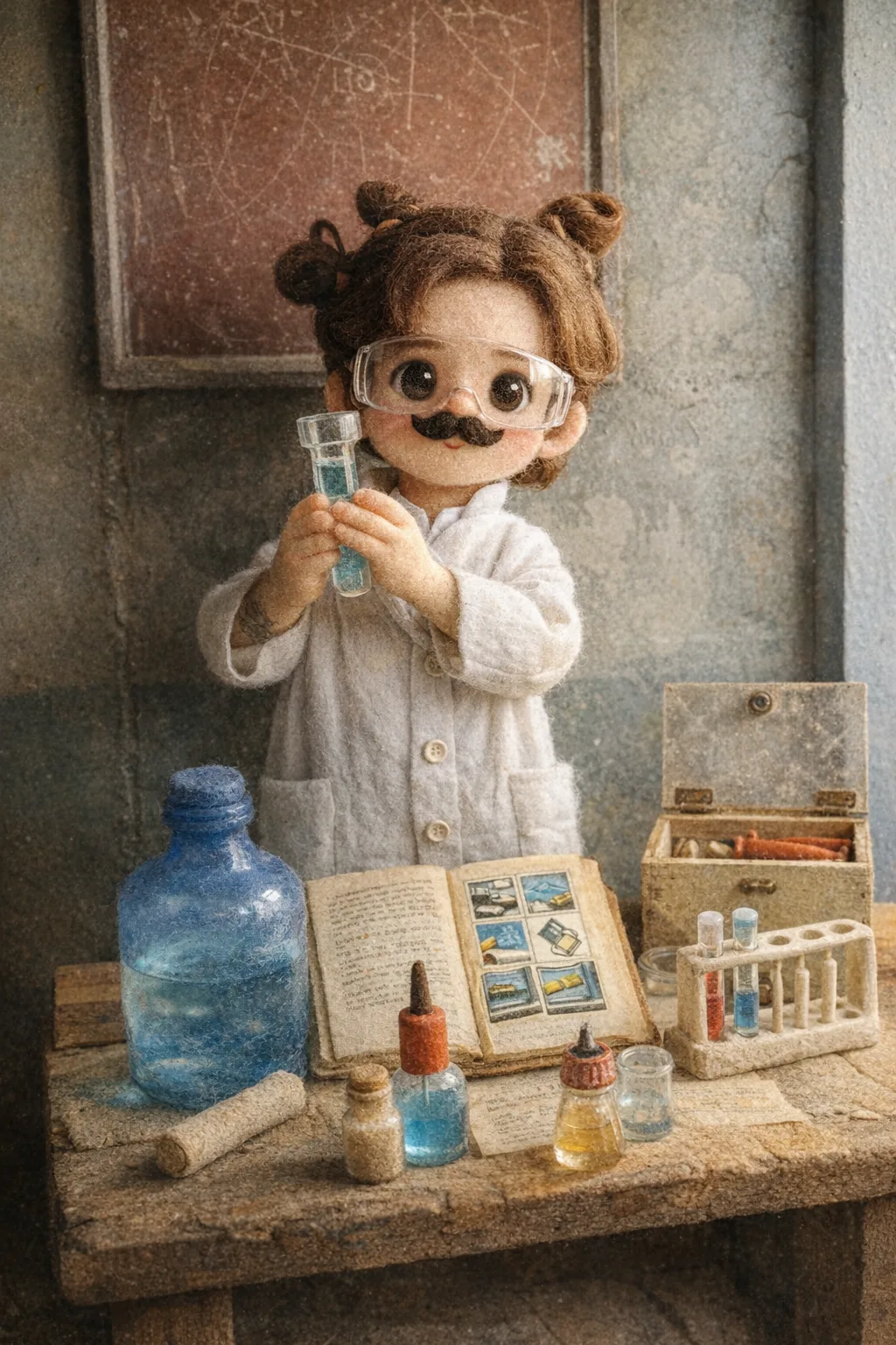 chibi_felt_illustration creation