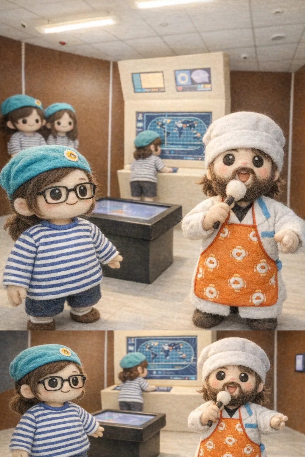 chibi_felt_illustration creation