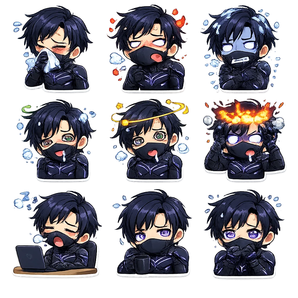 chibi_emoji_stickers_8 creation