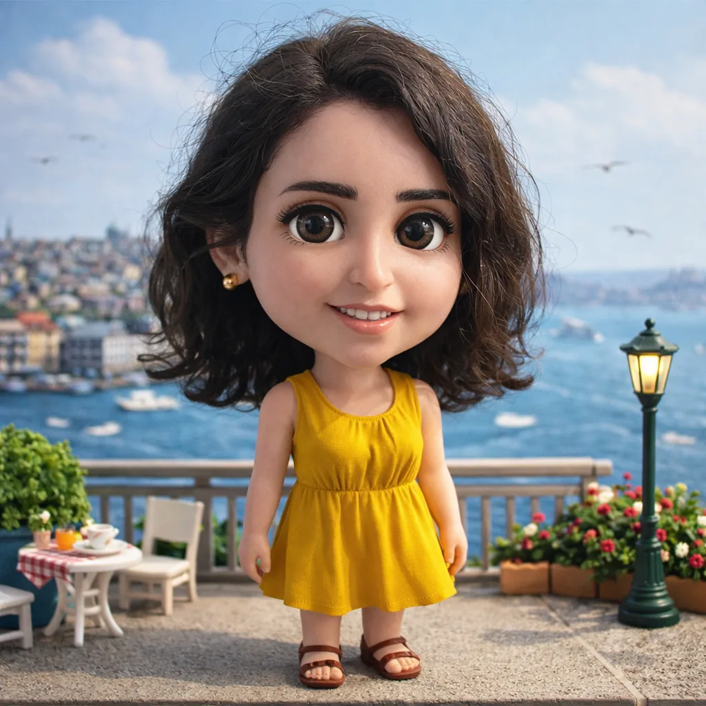 Image to Image Generator · Chibi · Chibi 3D Miniature Diorama