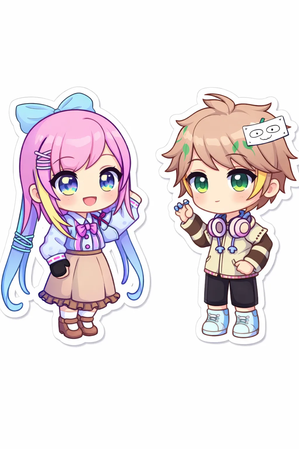 Image to Image Generator · Chibi · Chibi Handdrawn Sticker