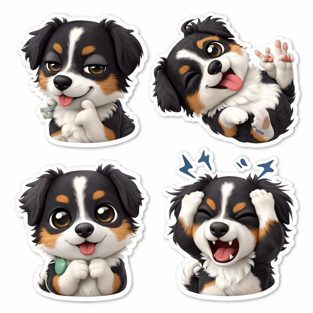 pet_3d_4_sticker creation