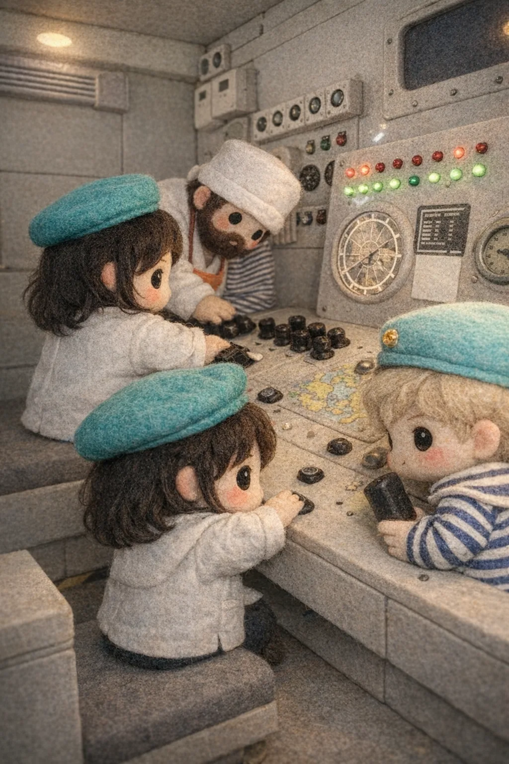 chibi_felt_illustration creation