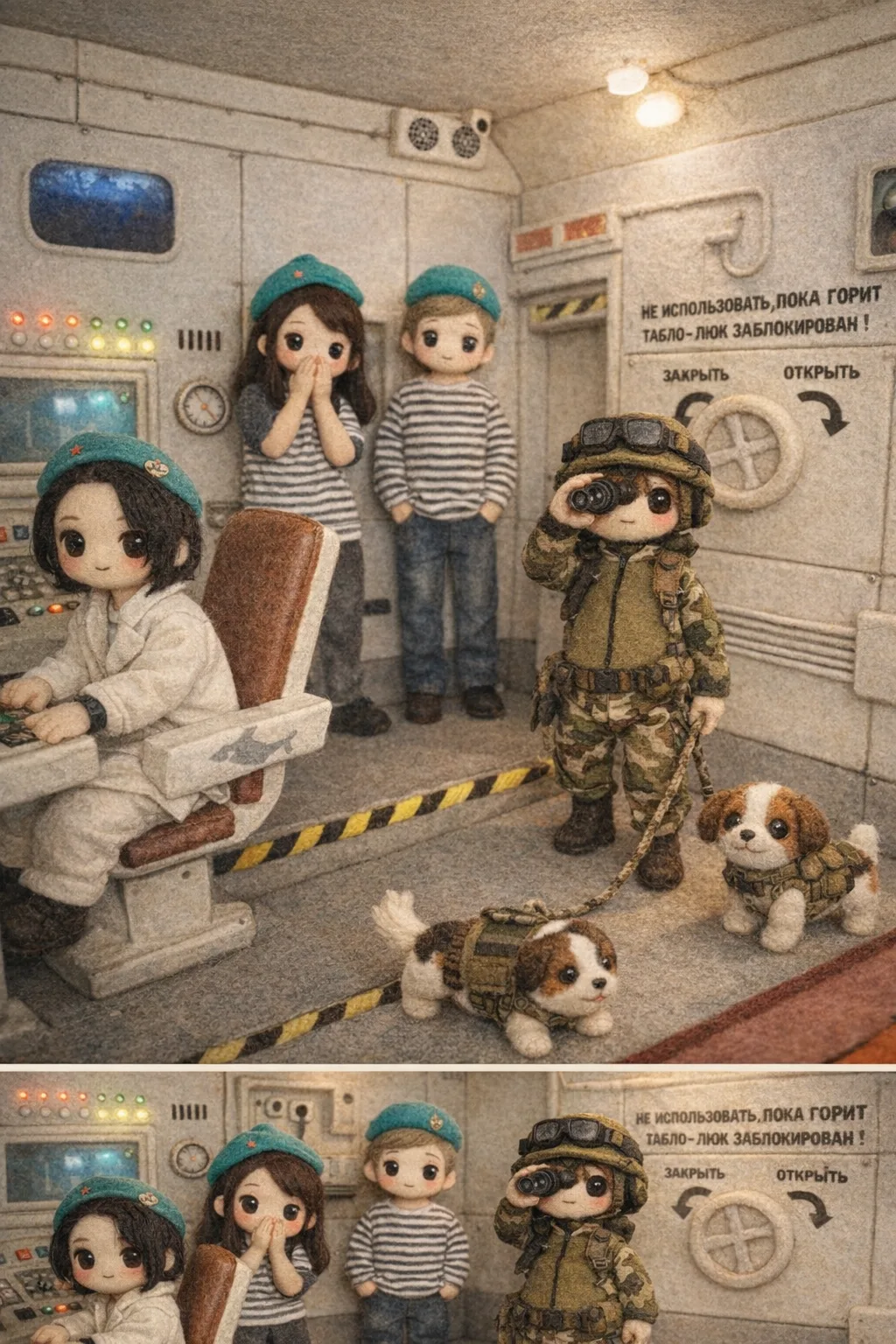 chibi_felt_illustration creation