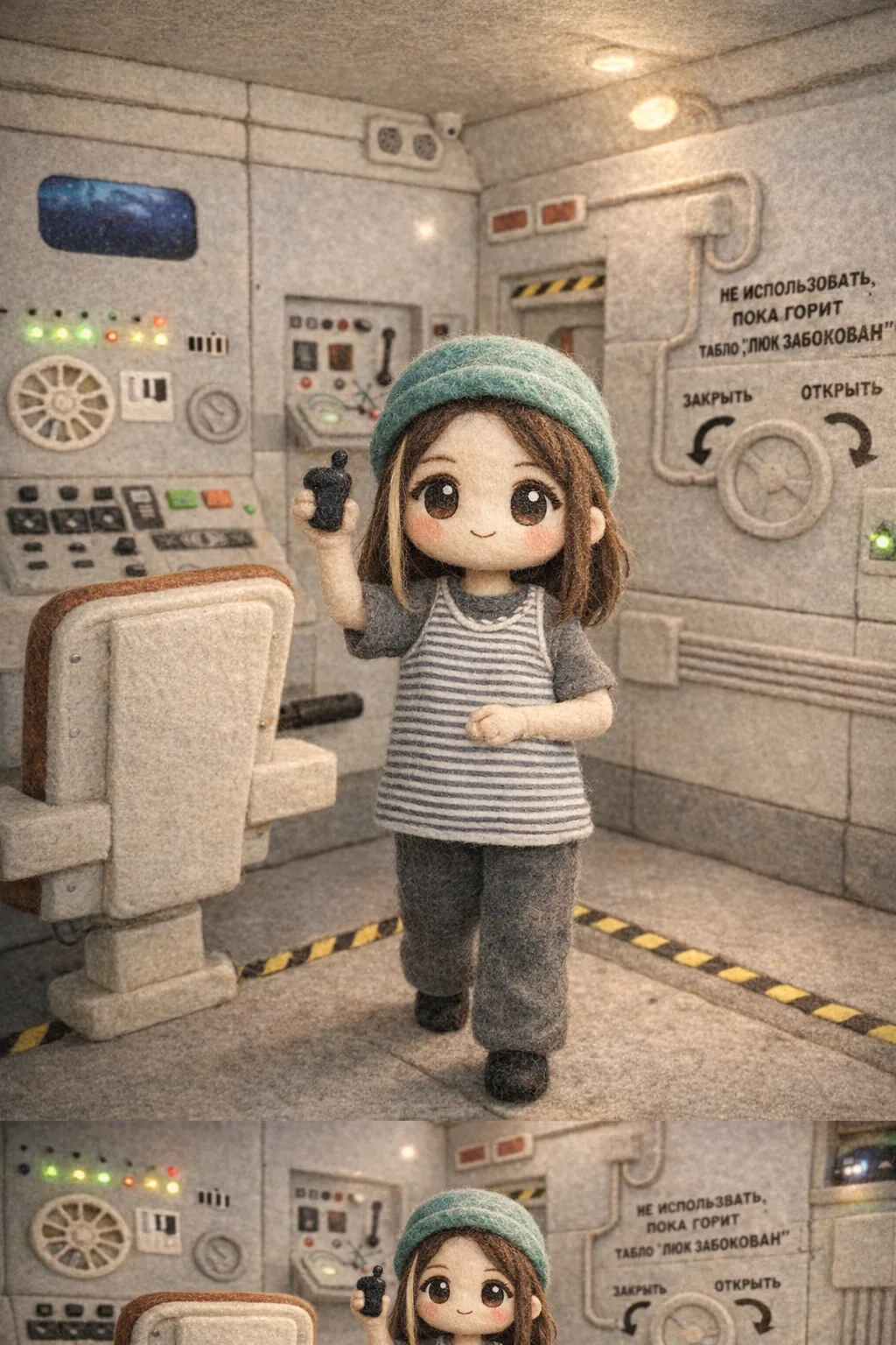 chibi_felt_illustration creation