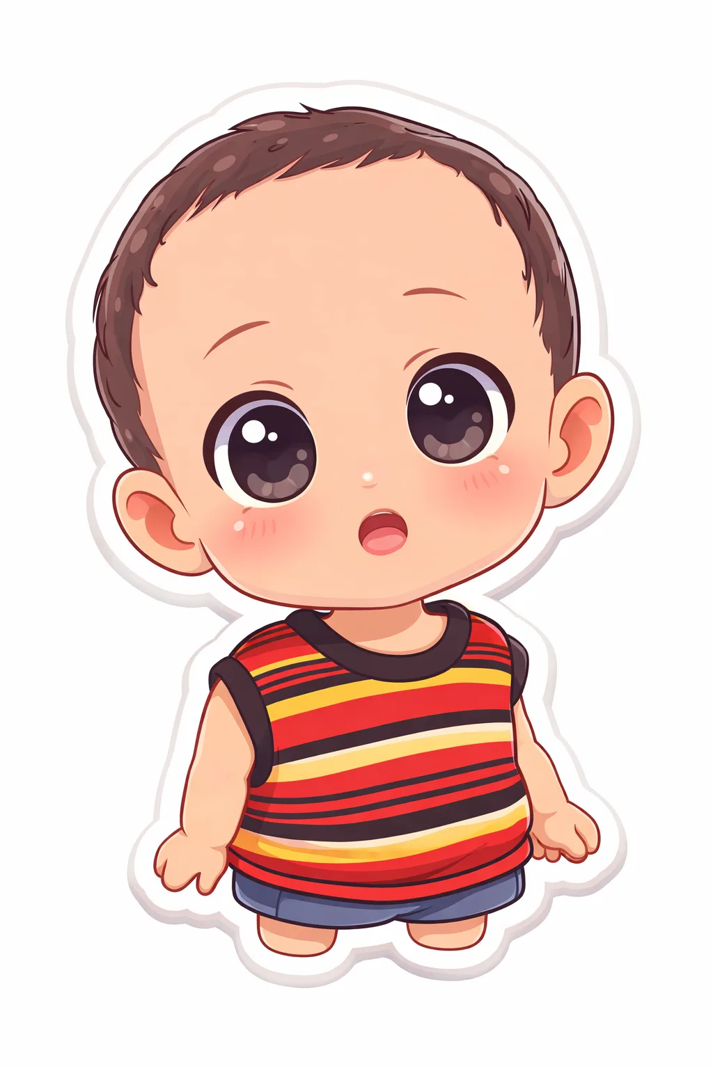 Image to Image Generator · Chibi · Chibi Handdrawn Sticker