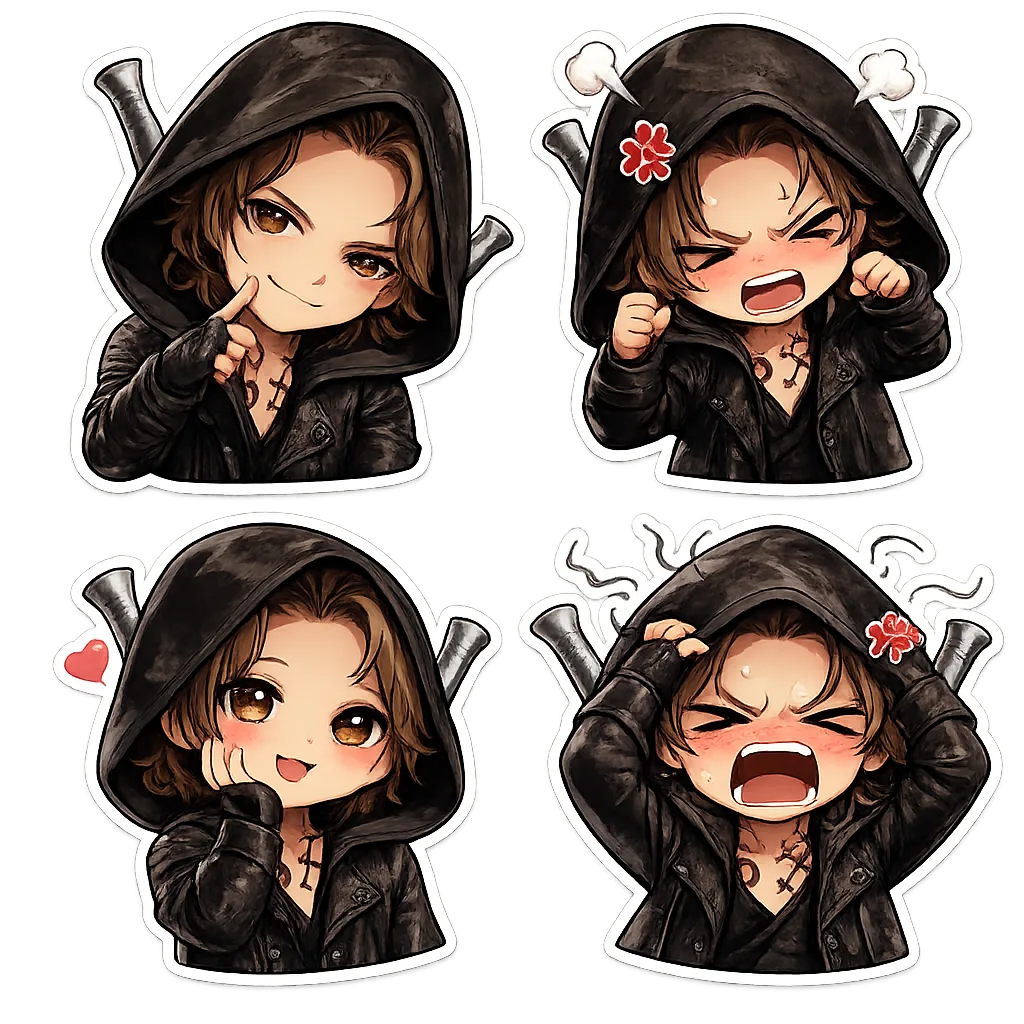 Generador de Imagen a Imagen · Emoji · Pegatinas Emoji Chibi