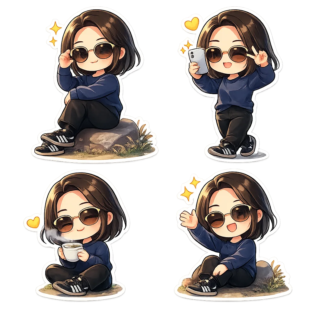 图生图生成器 · Q版 · Q版贴纸