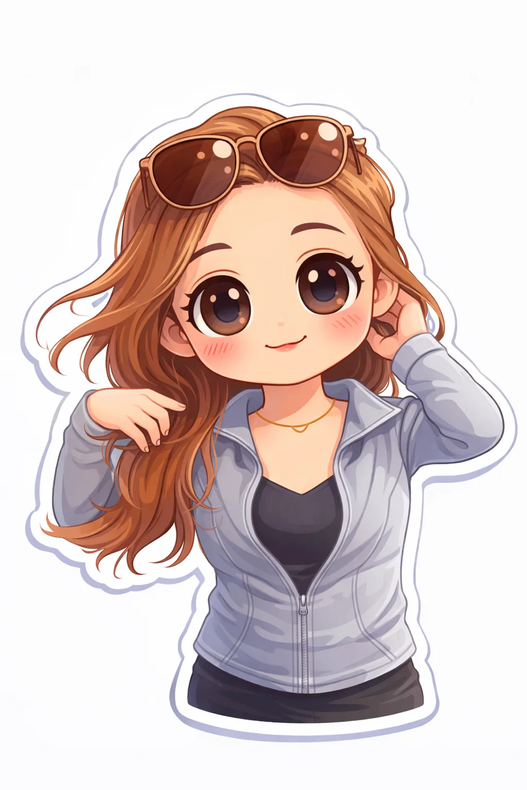 مولد صورة إلى صورة · تشيبي · ملصق تشيبي مرسوم باليد