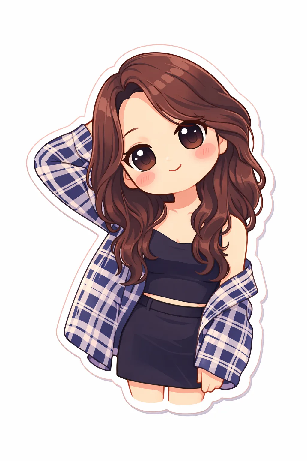 مولد صورة إلى صورة · تشيبي · ملصق تشيبي مرسوم باليد