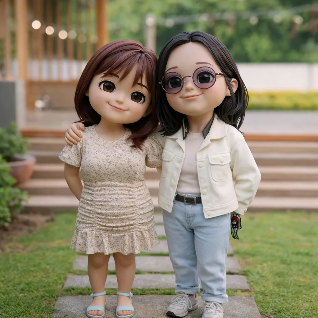 Générateur Image à Image · Chibi · Chibi 3D Miniature Diorama