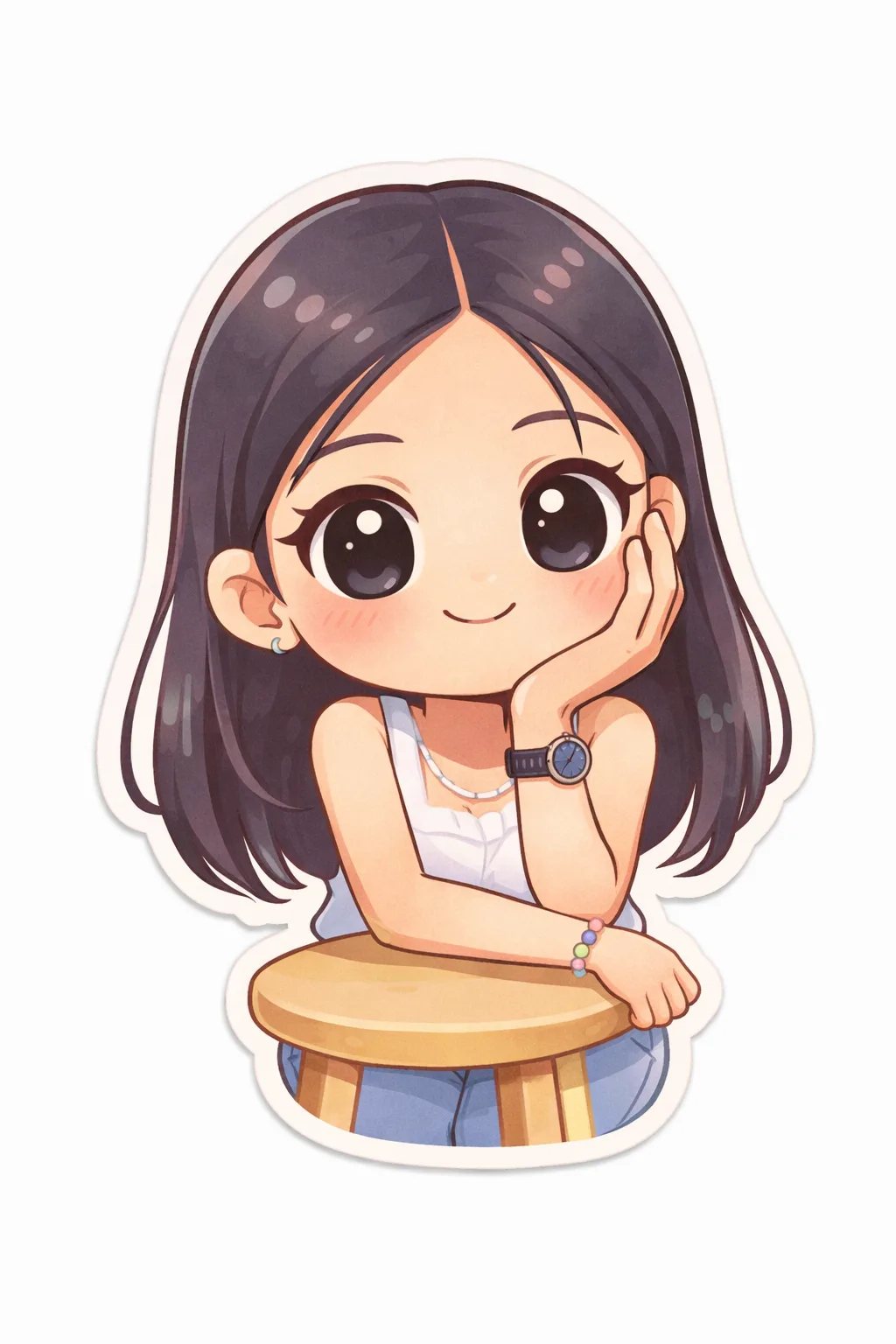 Image to Image Generator · Chibi · Chibi Handdrawn Sticker