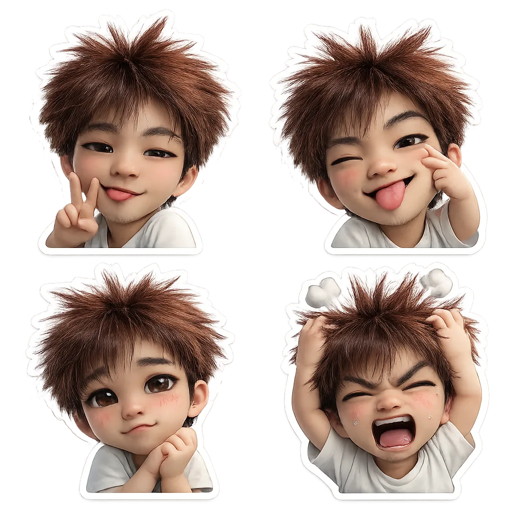 Image to Image Generator · Emoji · Chibi 3D Emoji Stickers