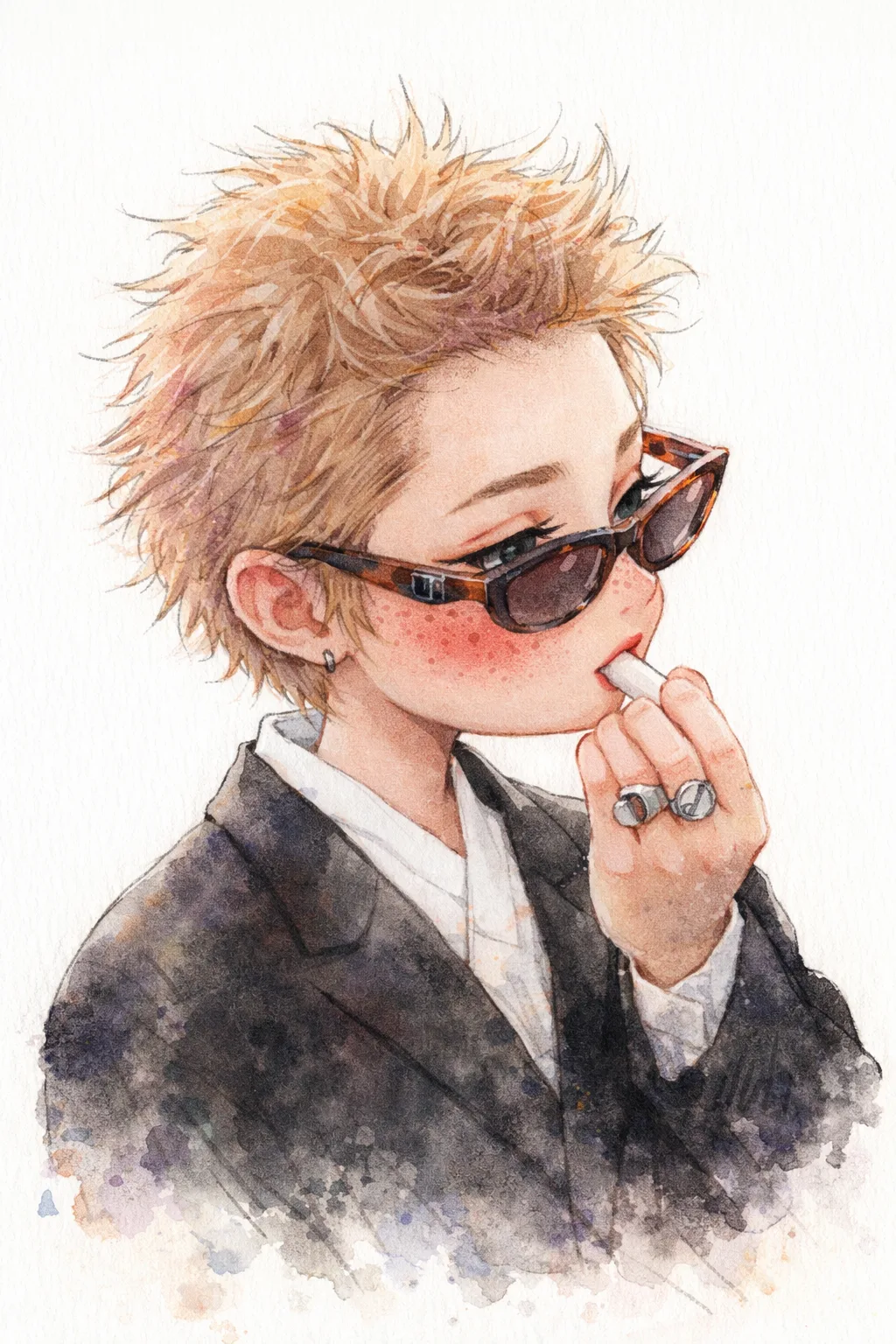 مولد صورة إلى صورة · تشيبي · تشيبي 2D مائي