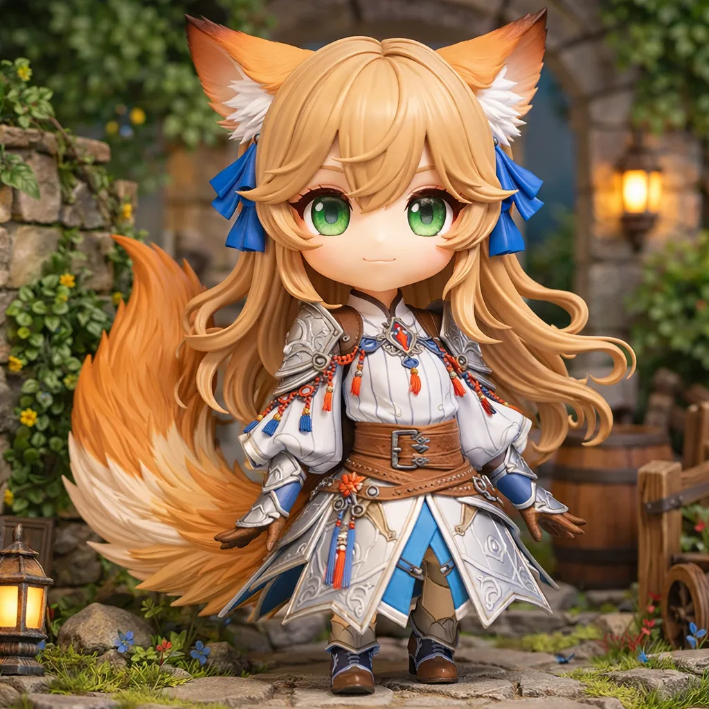 Image to Image Generator · Chibi · Chibi 3D Miniature Diorama