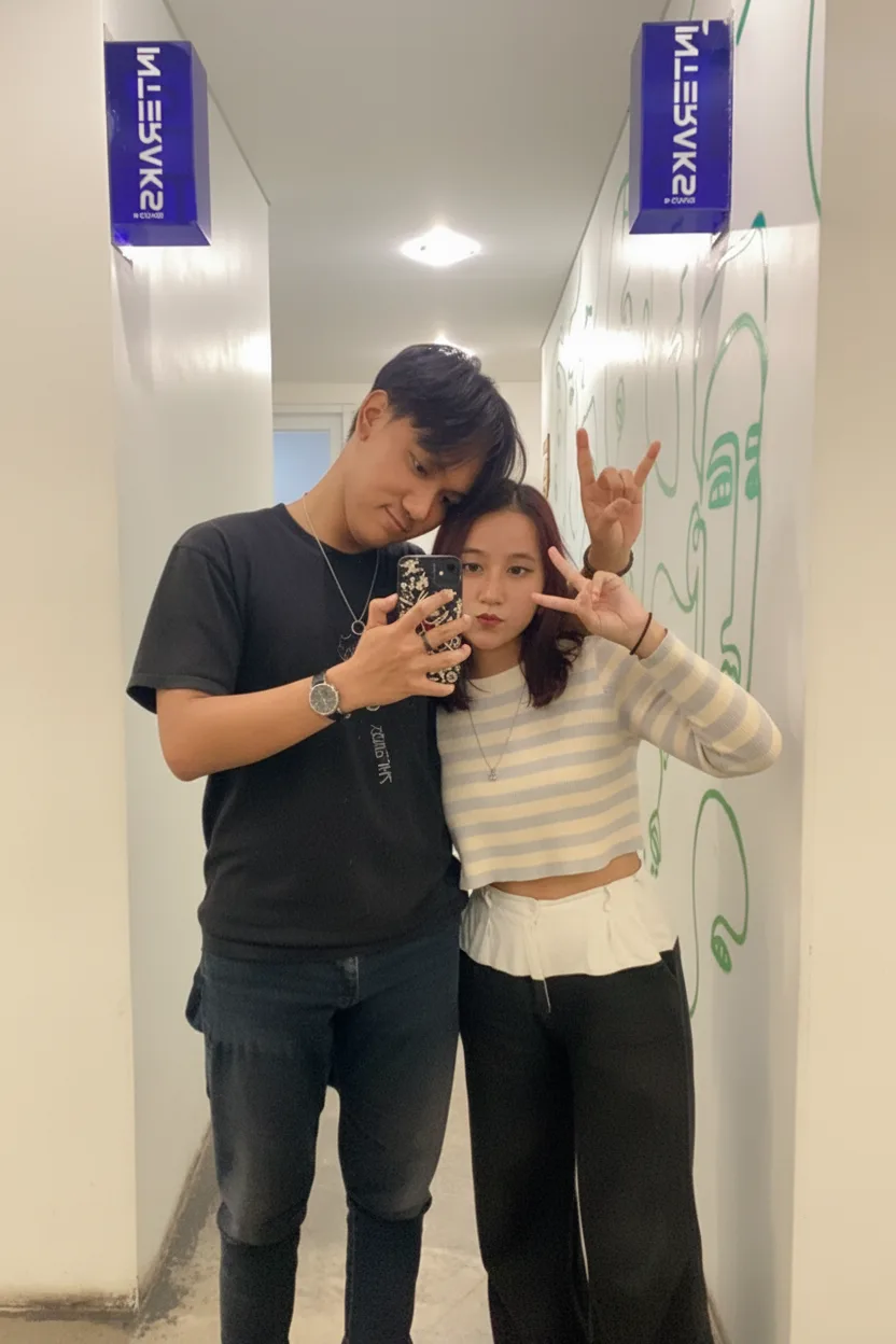 ai-generated chibi character card with customized expression and style