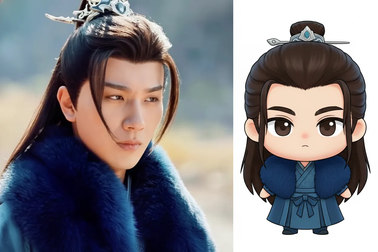 Image to Image Generator · Chibi · Real+Chibi Blend 3D