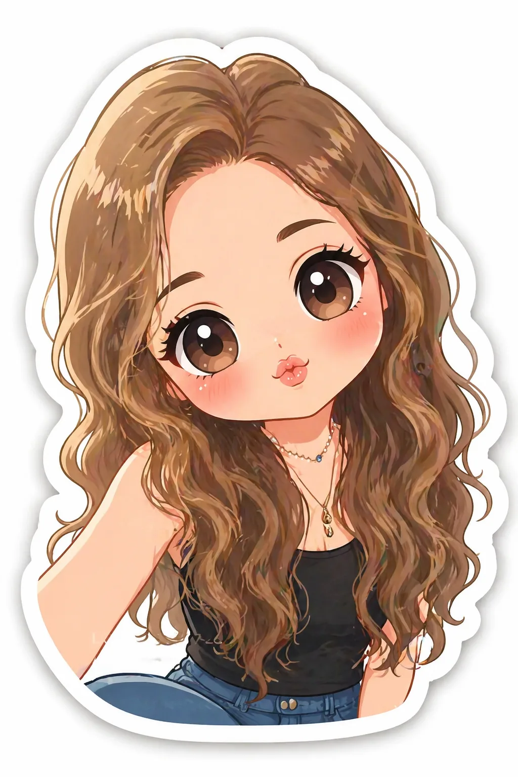 Image to Image Generator · Chibi · Chibi Handdrawn Sticker