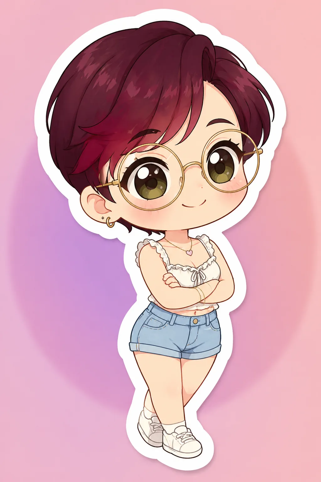 chibi maker creating custom chibi characters with different poses and expressions