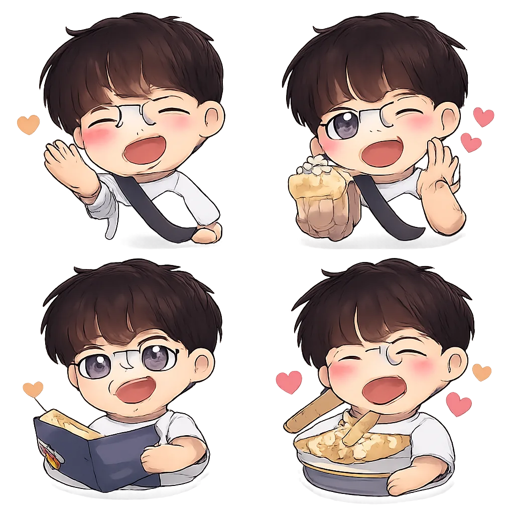 图生图生成器 · Q版 · Q版贴纸