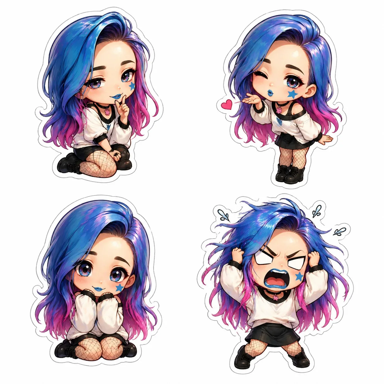 Generador de Imagen a Imagen · Emoji · Pegatinas Emoji Chibi