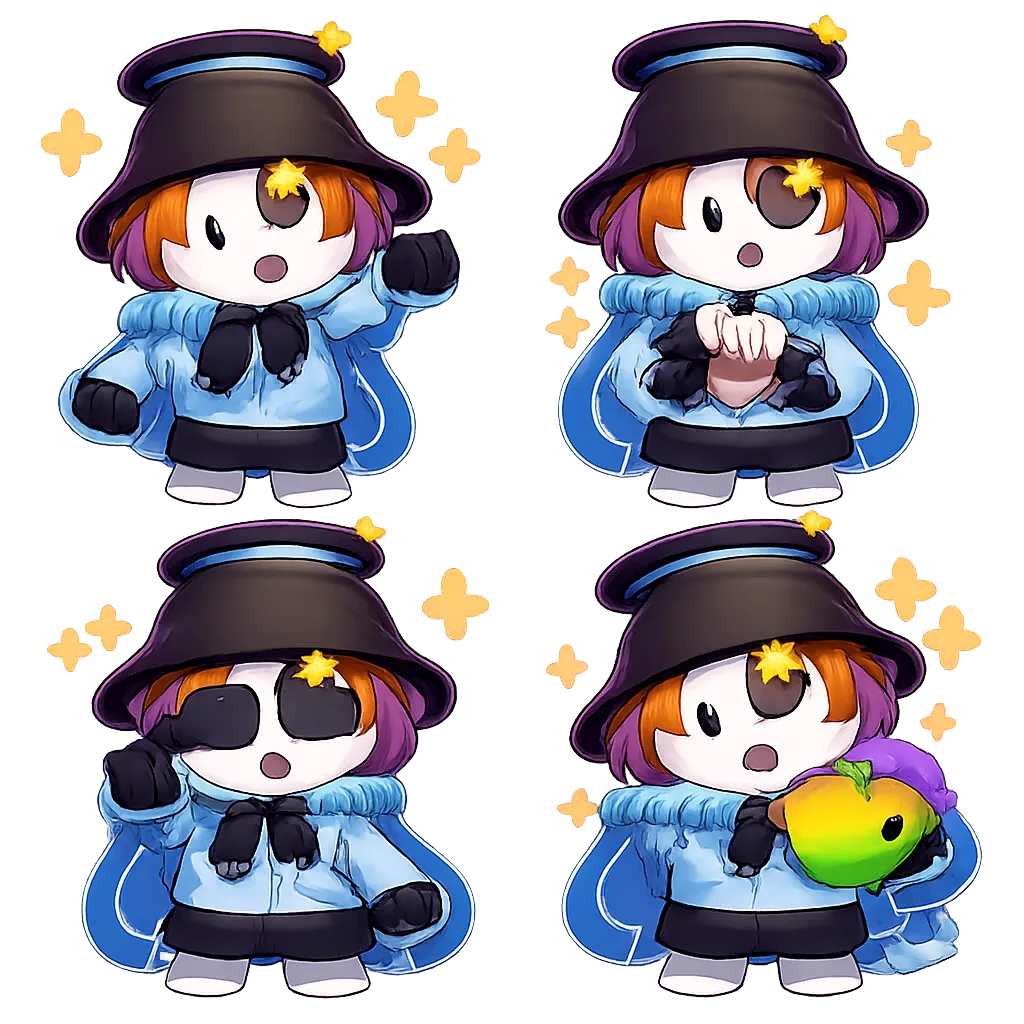 图生图生成器 · Q版 · Q版贴纸