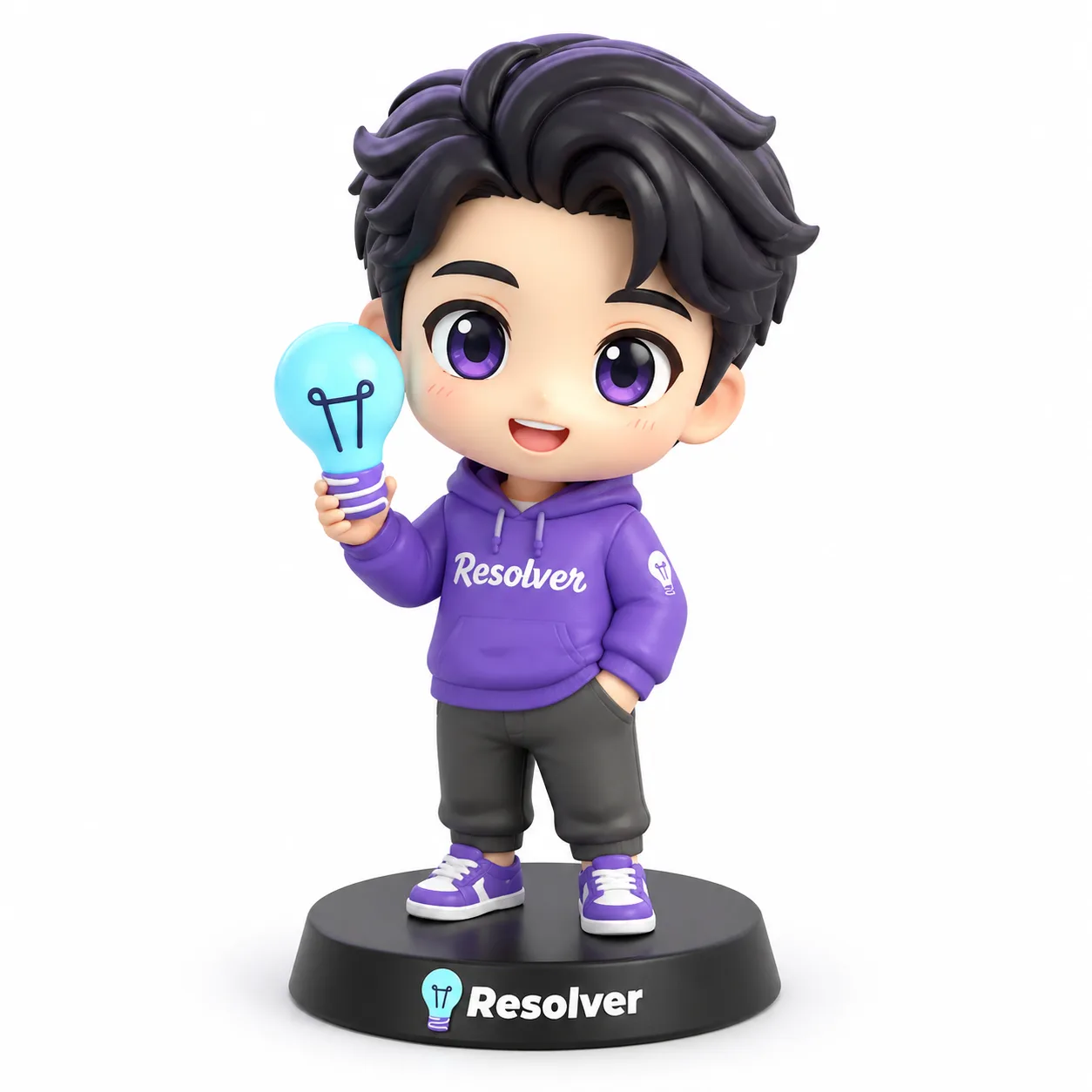 Generador de Imagen a Imagen · Chibi · Chibi en Figurine Coleccionable