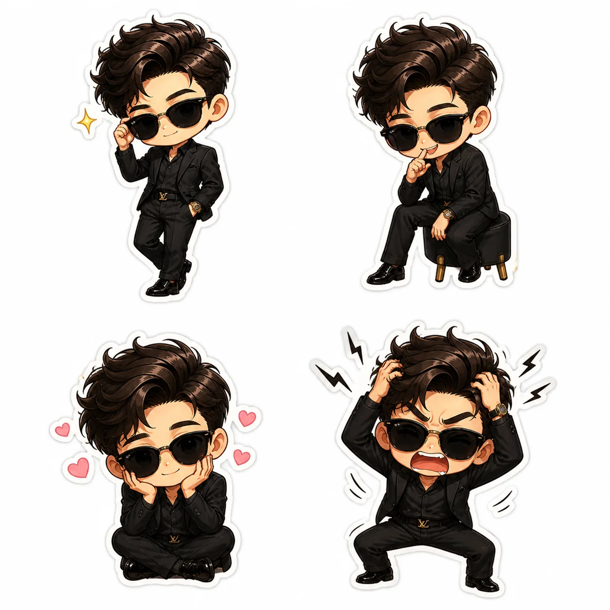 Generador de Imagen a Imagen · Emoji · Pegatinas Emoji Chibi