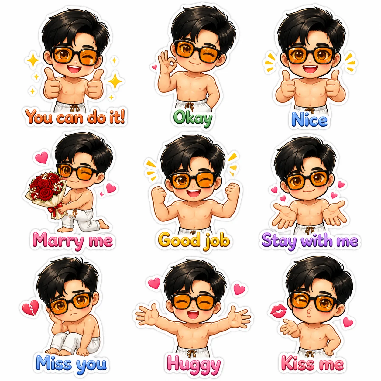 Image to Image Generator · Emoji · Emoji+Word Collection: Set 3
