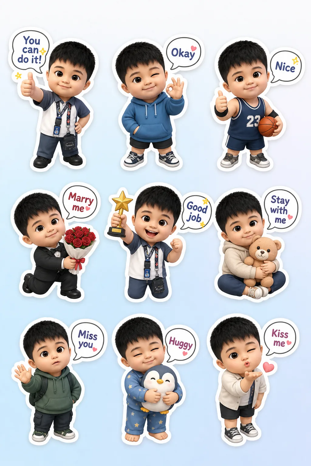Image to Image Generator · Emoji · Chibi 3D Emoji Word 4