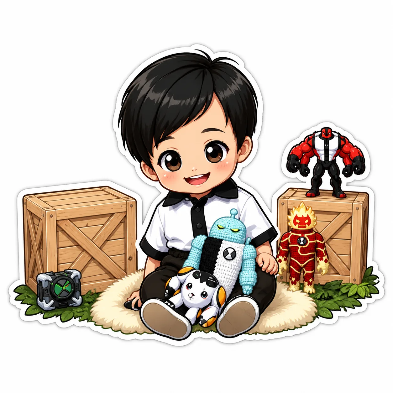 图生图生成器 · Q版 · Q版贴纸