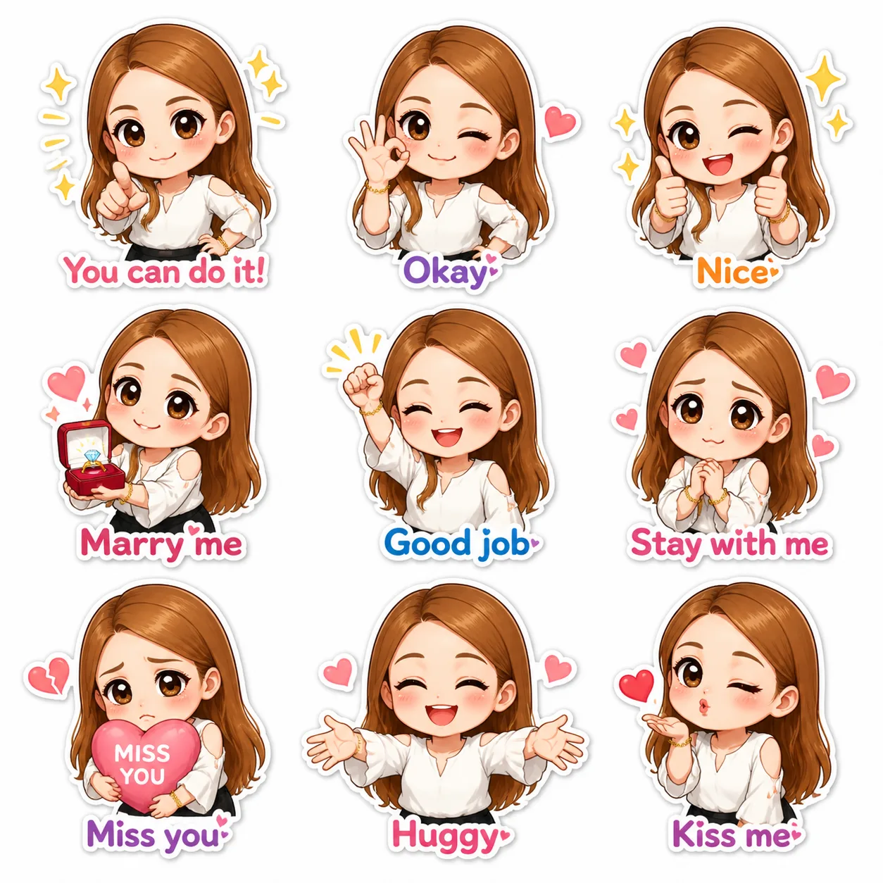 Image to Image Generator · Emoji · Emoji+Word Collection: Set 3