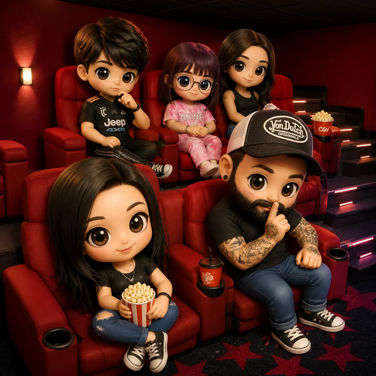 Image to Image Generator · Chibi · Chibi 3D Miniature Diorama