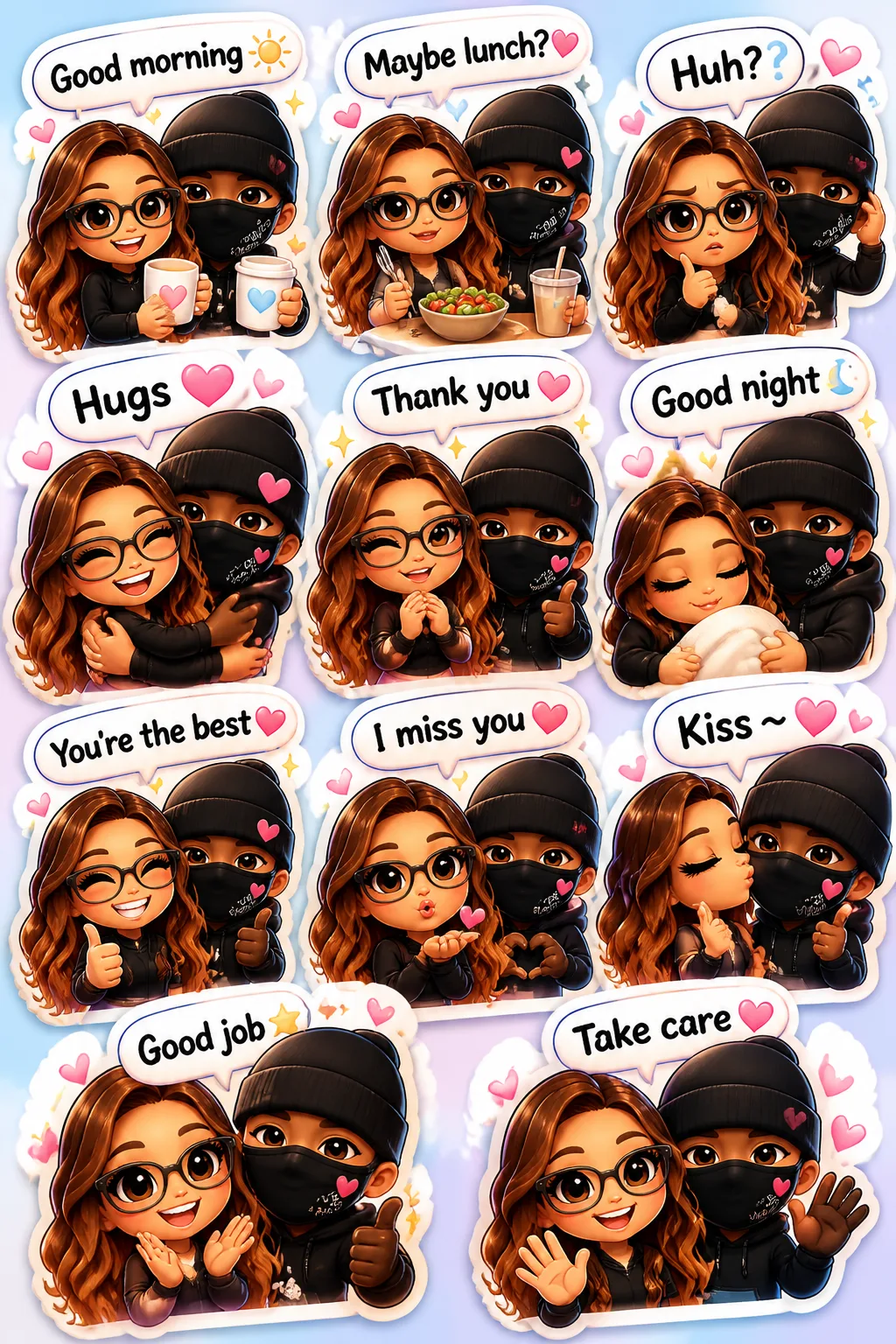 Image to Image Generator · Emoji · Chibi 3D Emoji Word 1