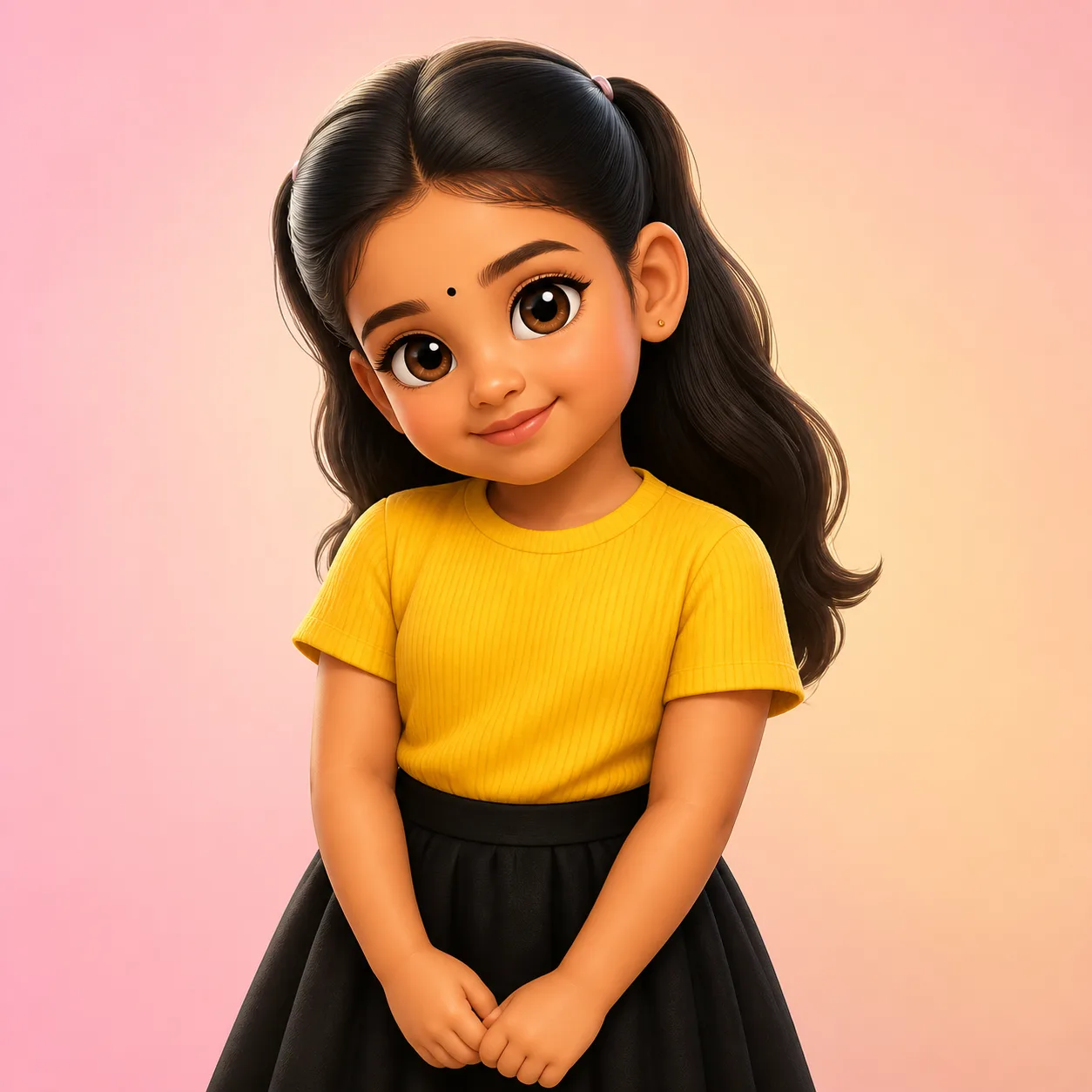 chibi avatar for Instagram generated via ai chibi generator