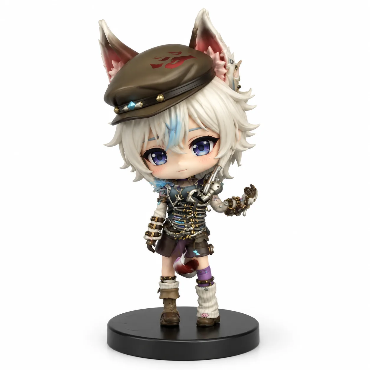 ai chibi generator output showing cute chibi character with exaggerated features