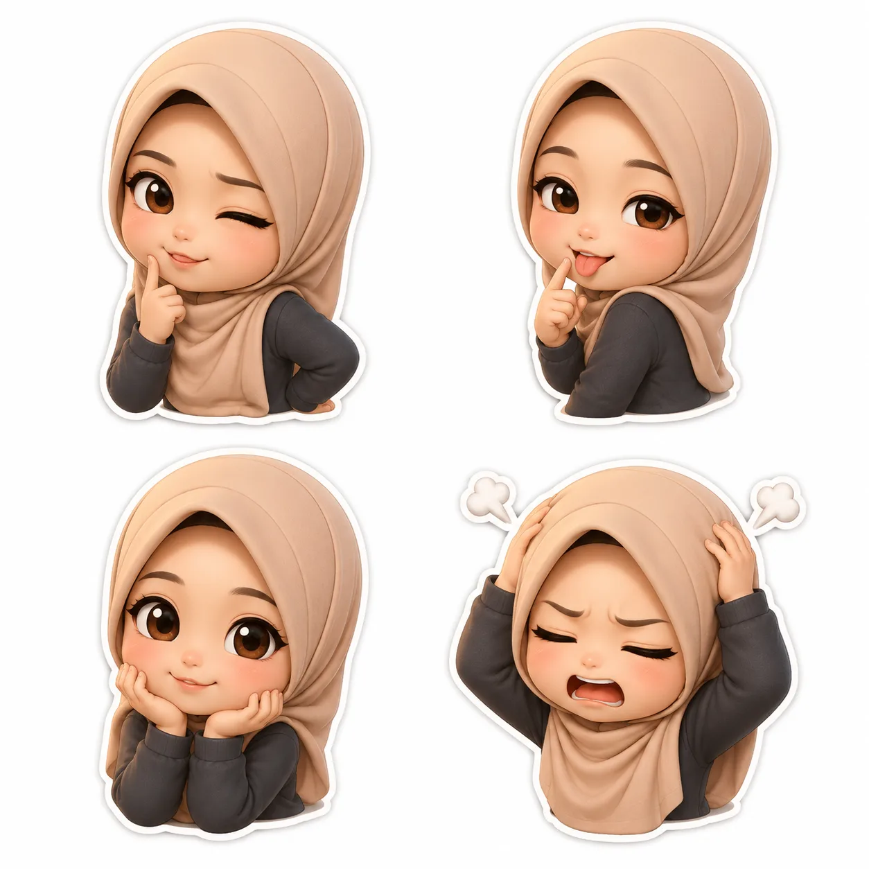 Image to Image Generator · Emoji · Chibi 3D Emoji Stickers