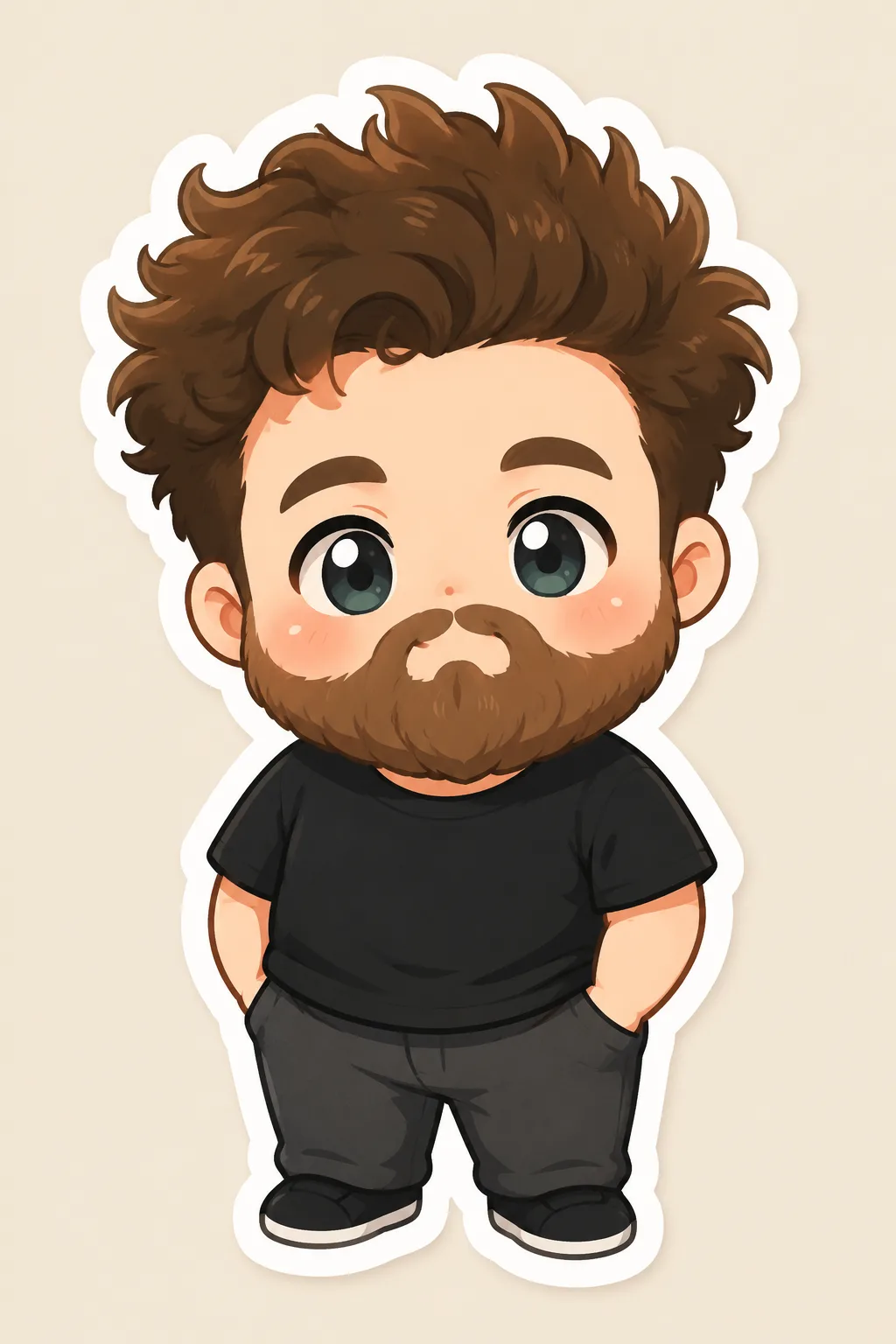 Image to Image Generator · Chibi · Chibi Handdrawn Sticker