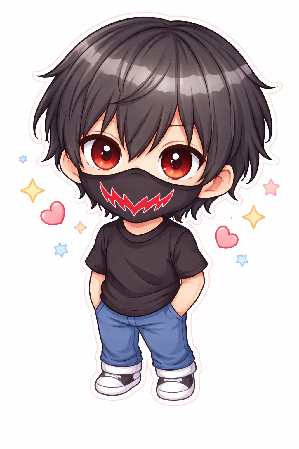 Image to Image Generator · Chibi · Chibi Handdrawn Sticker