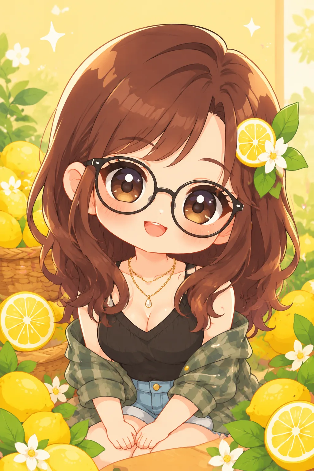 ai chibi generator output showing chibi poses for social media avatars