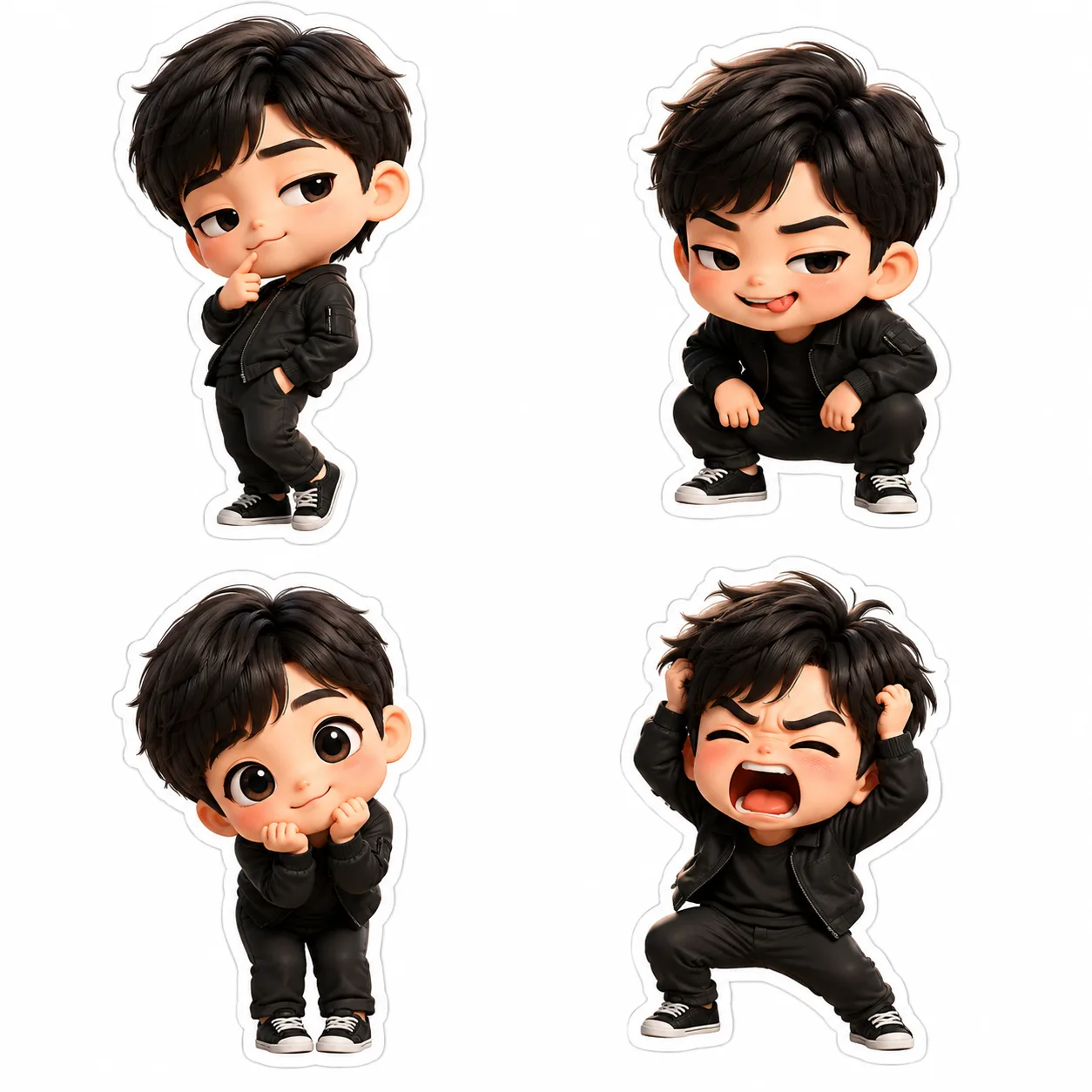 Image to Image Generator · Emoji · Chibi 3D Emoji Stickers