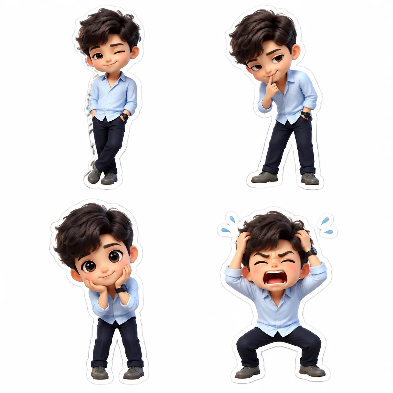 Image to Image Generator · Emoji · Chibi 3D Emoji Stickers