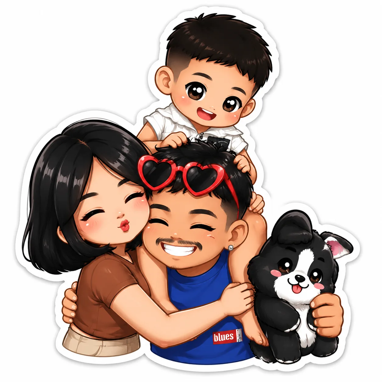 图生图生成器 · Q版 · Q版贴纸