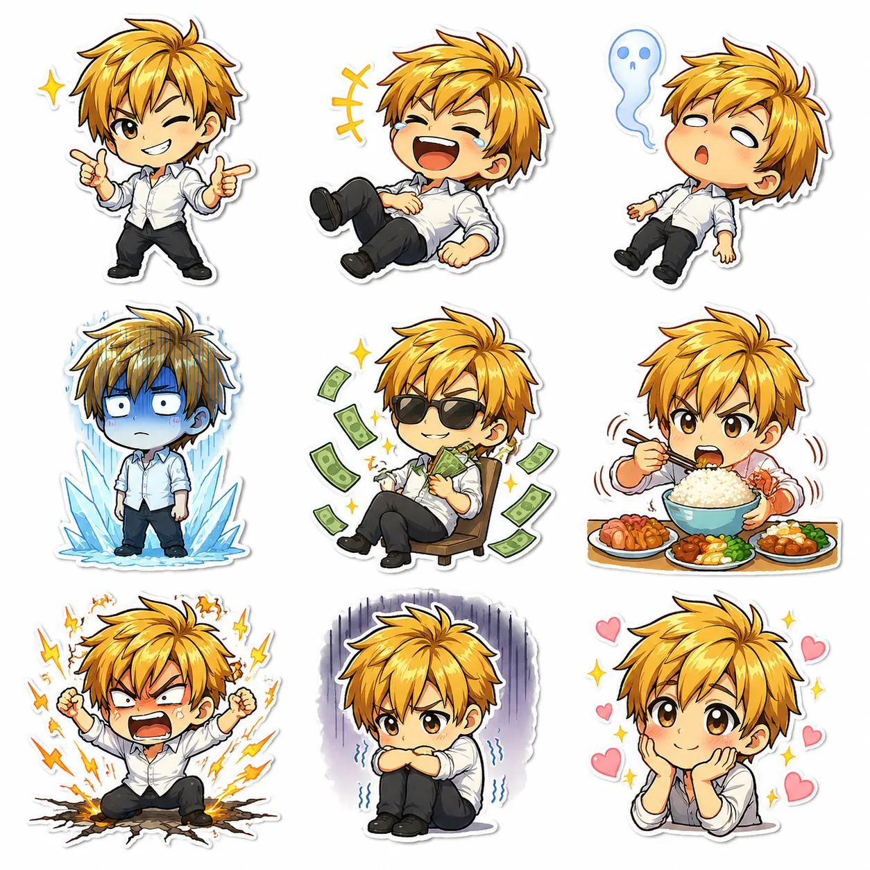 Image to Image Generator · Sticker · Emoji Collection: Set 1