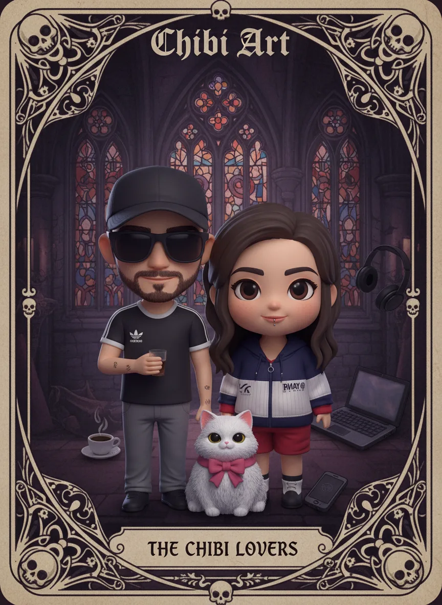 chibi_ark_gothic_tarot creation
